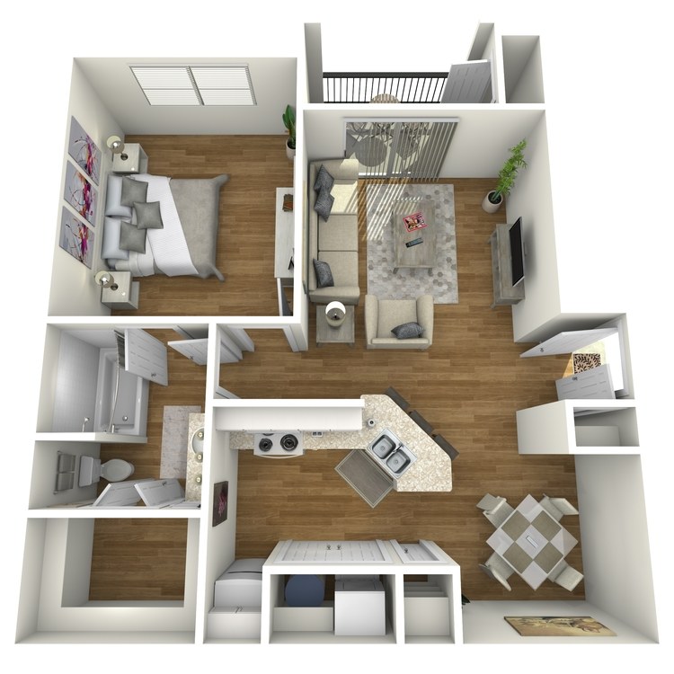 Floor plan image of Brazos