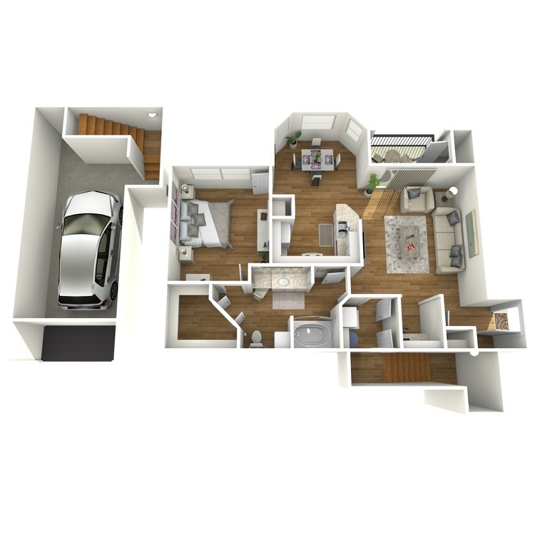 Floor plan image of Lavaca