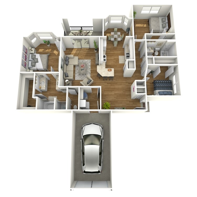 Floor plan image of San Saba
