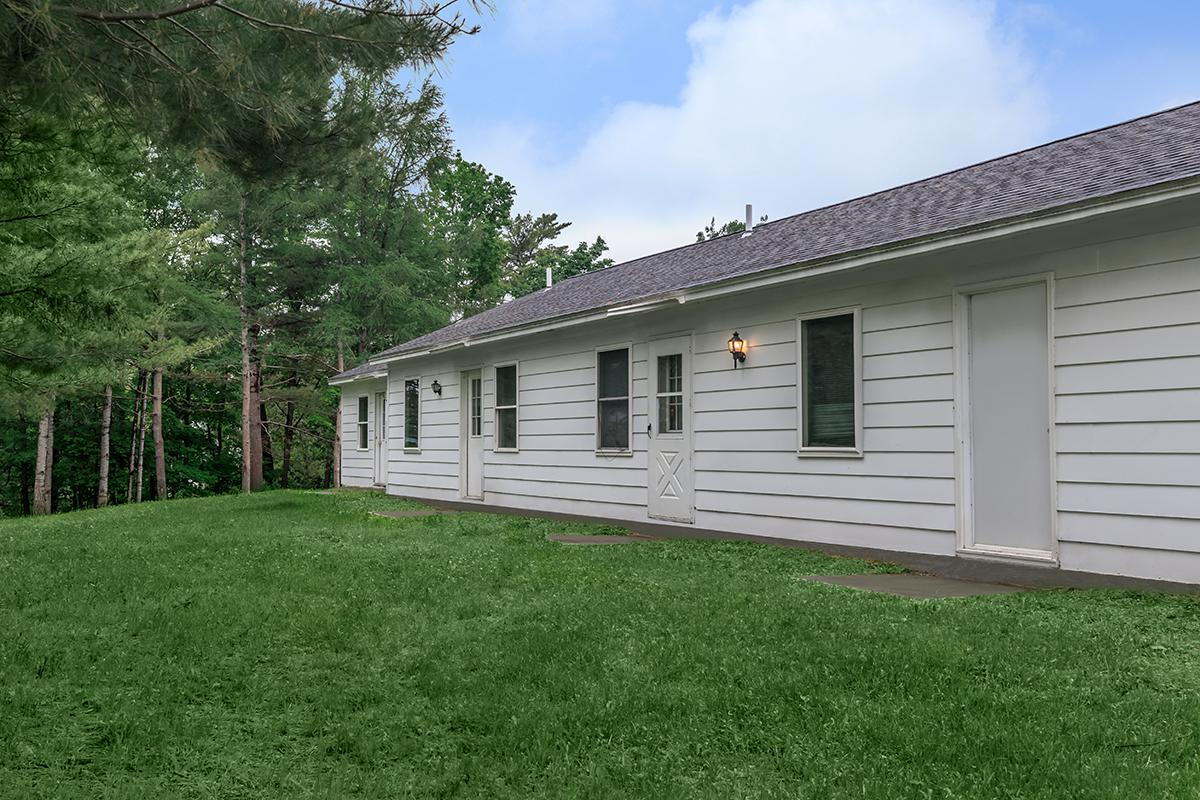 a large lawn in front of a house