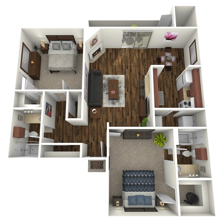 Floor plan image of B2