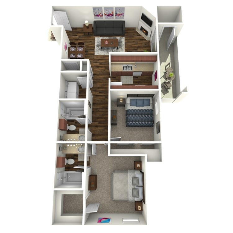 Floor plan image of B1