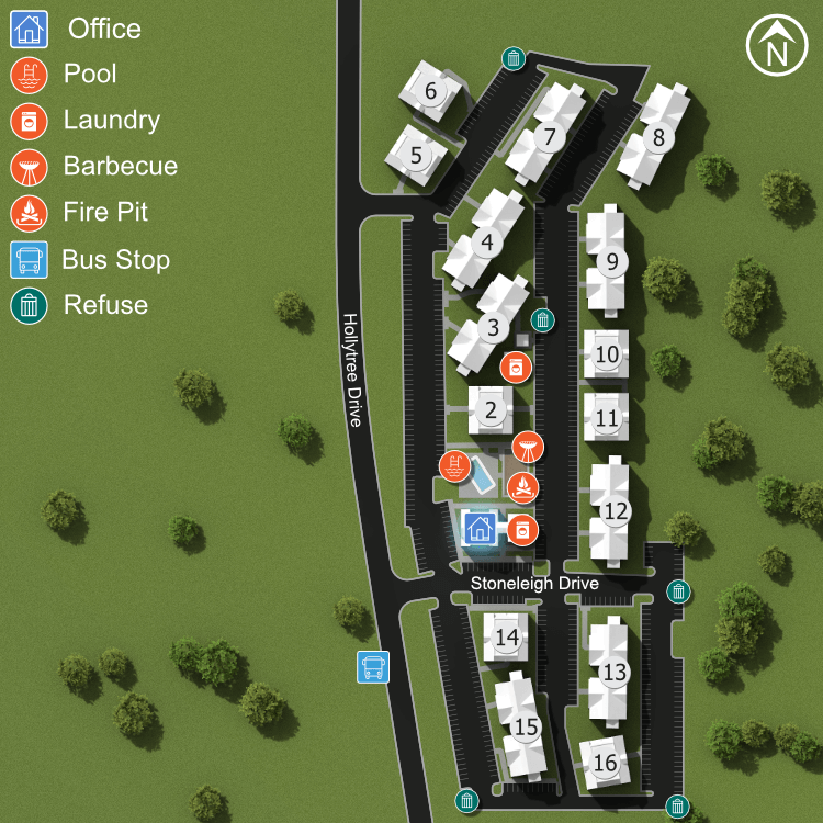 We make every effort to make our website accessible to anybody, especially those with disabilities. If you have question in terms of the relative location of an amenity or apartment home, please give us a call.