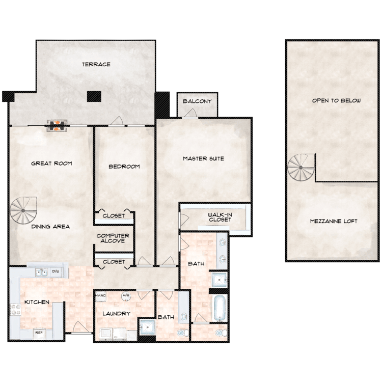Camden Villa floor plan image