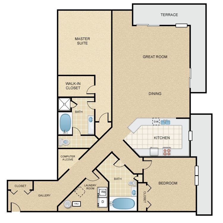 Floor plan image of Capistrano