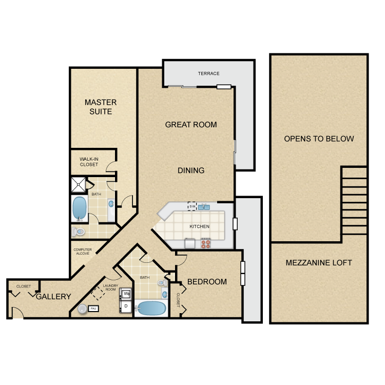 Floor plan image of Capistrano Villa