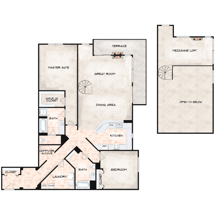 Capistrano Villa floor plan image