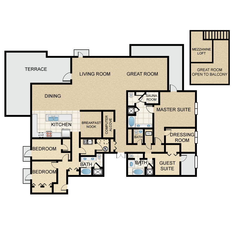 Floor plan image of Grandview
