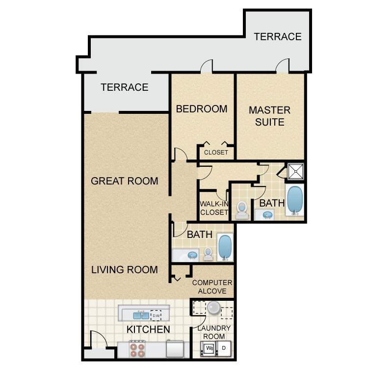 Floor plan image of Newbury