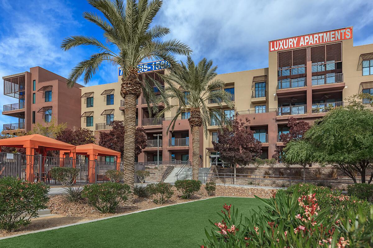 BEAUTIFUL LANDSCAPING AT ECHELON AT CENTENNIAL HILLS IN LAS VEGAS