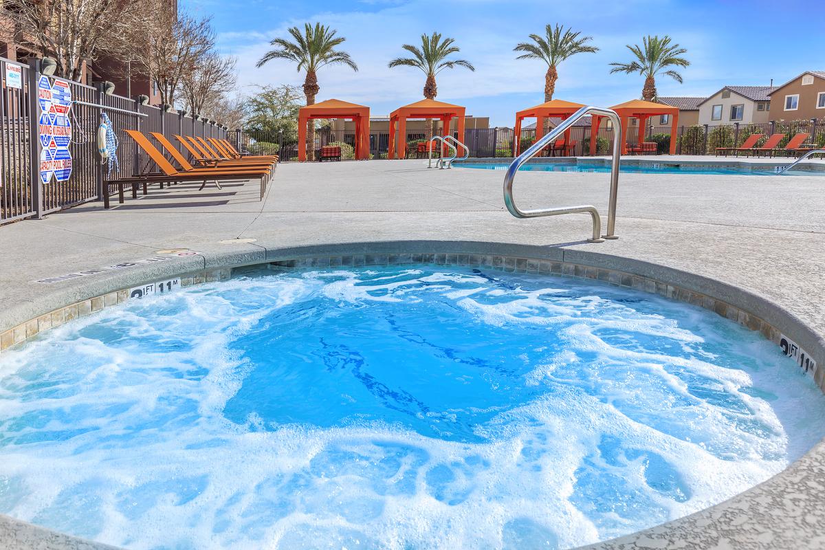 HEATED SPA AT ECHELON AT CENTENNIAL HILLS IN LAS VEGAS