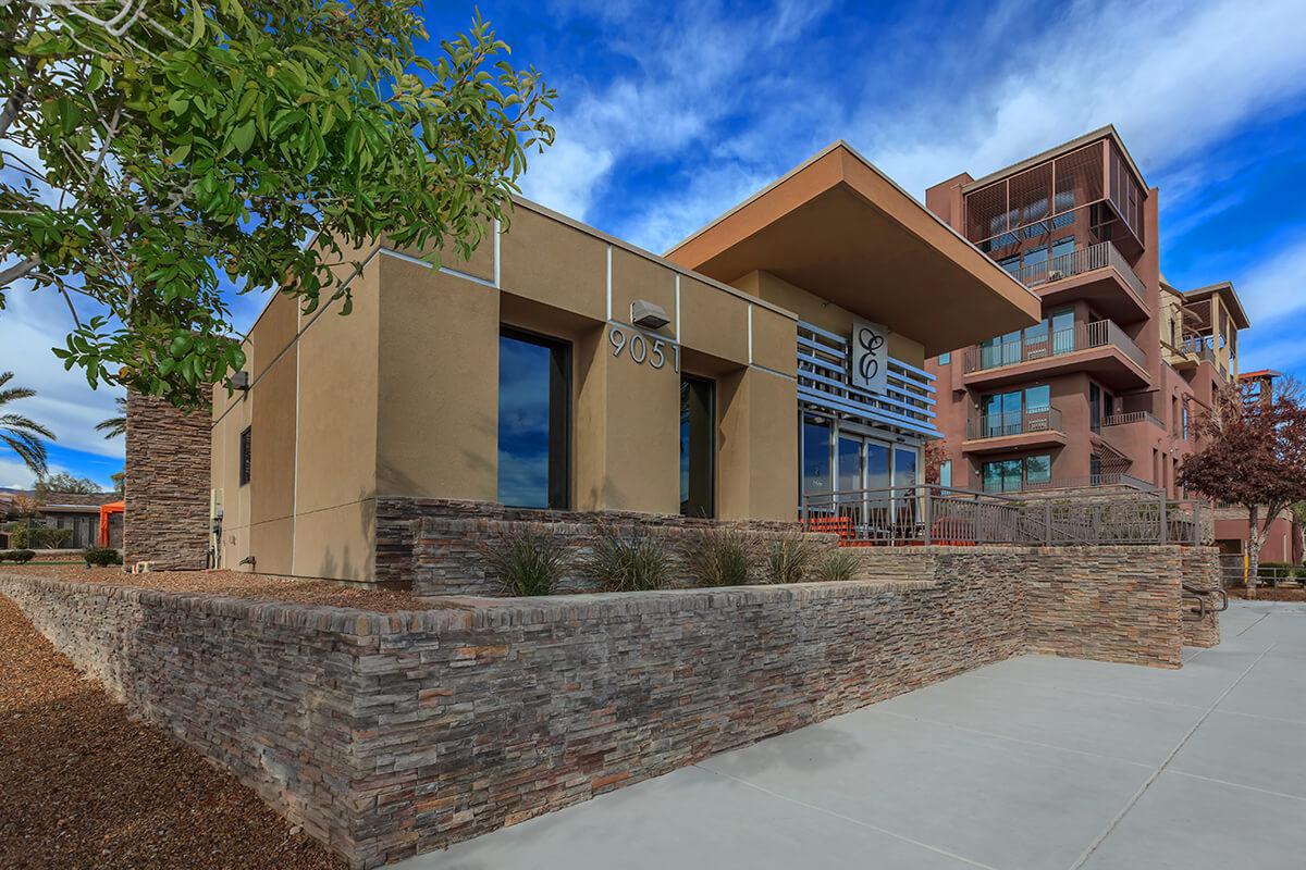 UNDERGROUND PARKING GARAGE AT ECHELON AT CENTENNIAL HILLS IN LAS VEGAS