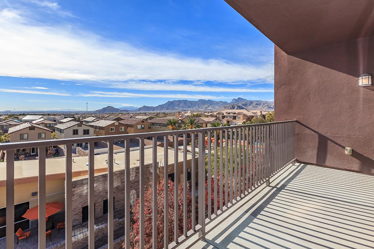 OVERSIZED BALCONIES AND PATIOS WITH BREATHTAKING VIEWS AT ECHELON AT CENTENNIAL HILLS IN LAS VEGAS