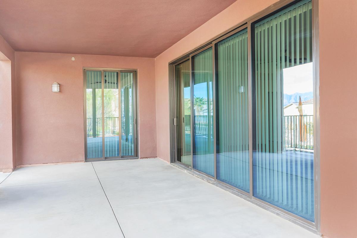 ECHELON AT CENTENNIAL HILLS IN LAS VEGAS HAS OVERSIZED BALCONIES AND PATIOS WITH BREATHTAKING VIEWS