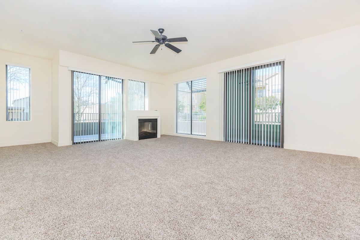ECHELON AT CENTENNIAL HILLS IN LAS VEGAS HAS CARPETED FLOORS AND CEILING FANS