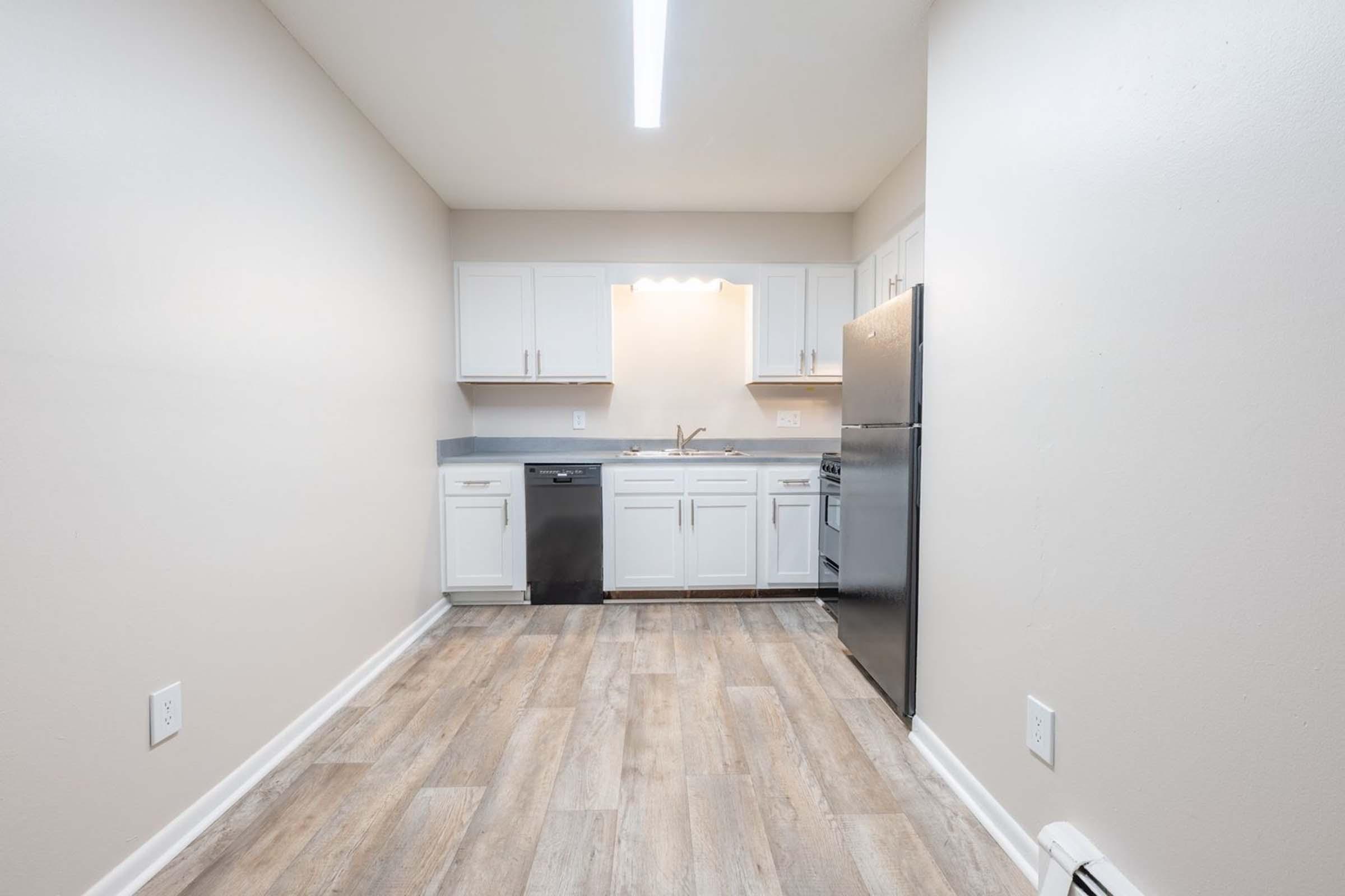 a view of a kitchen floor