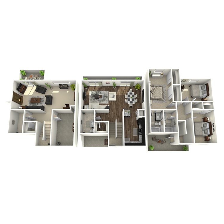 Floor plan image of Meadowbrook Plus