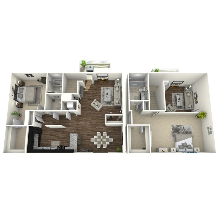 Floor plan image of Willow Plus