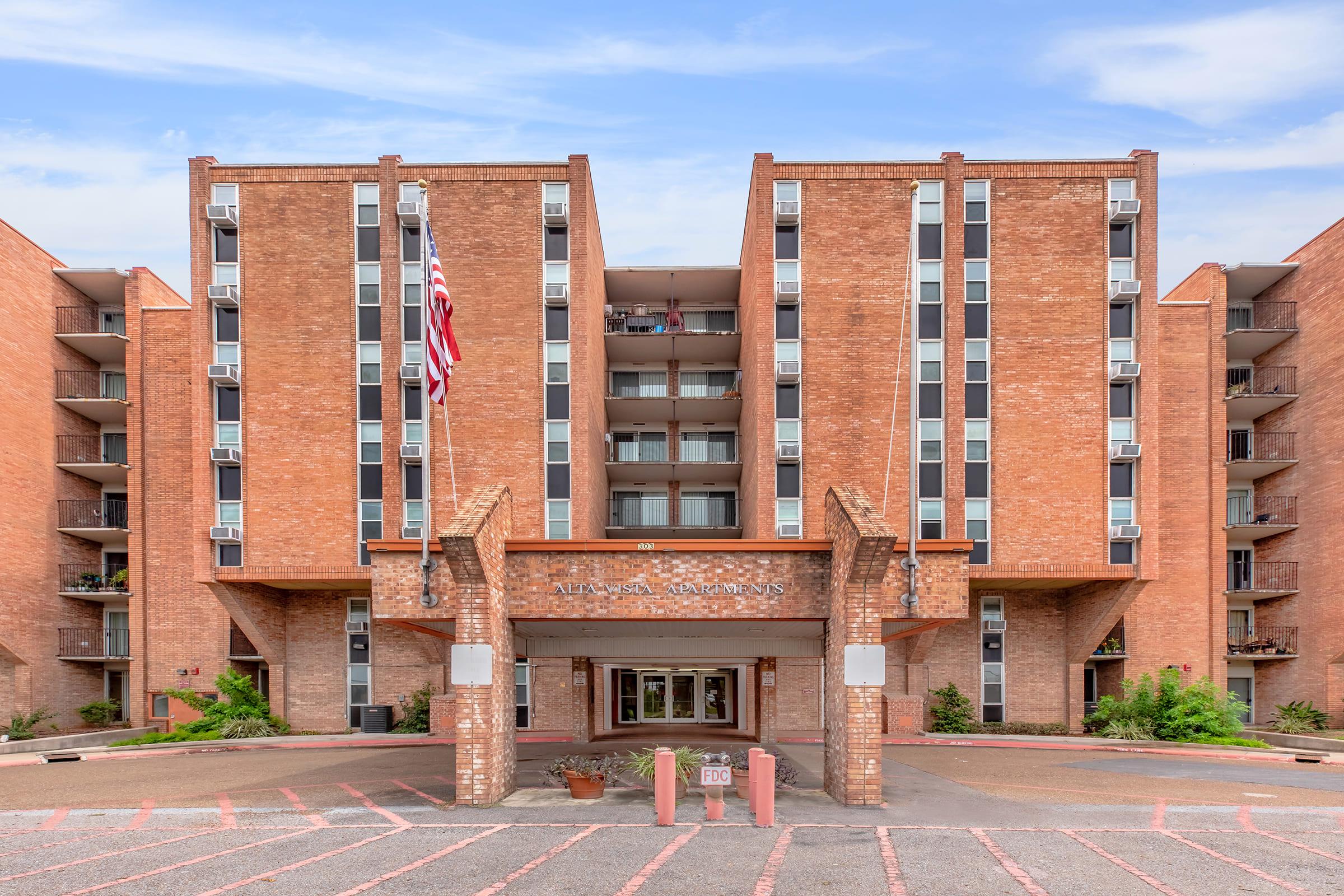 a large brick building