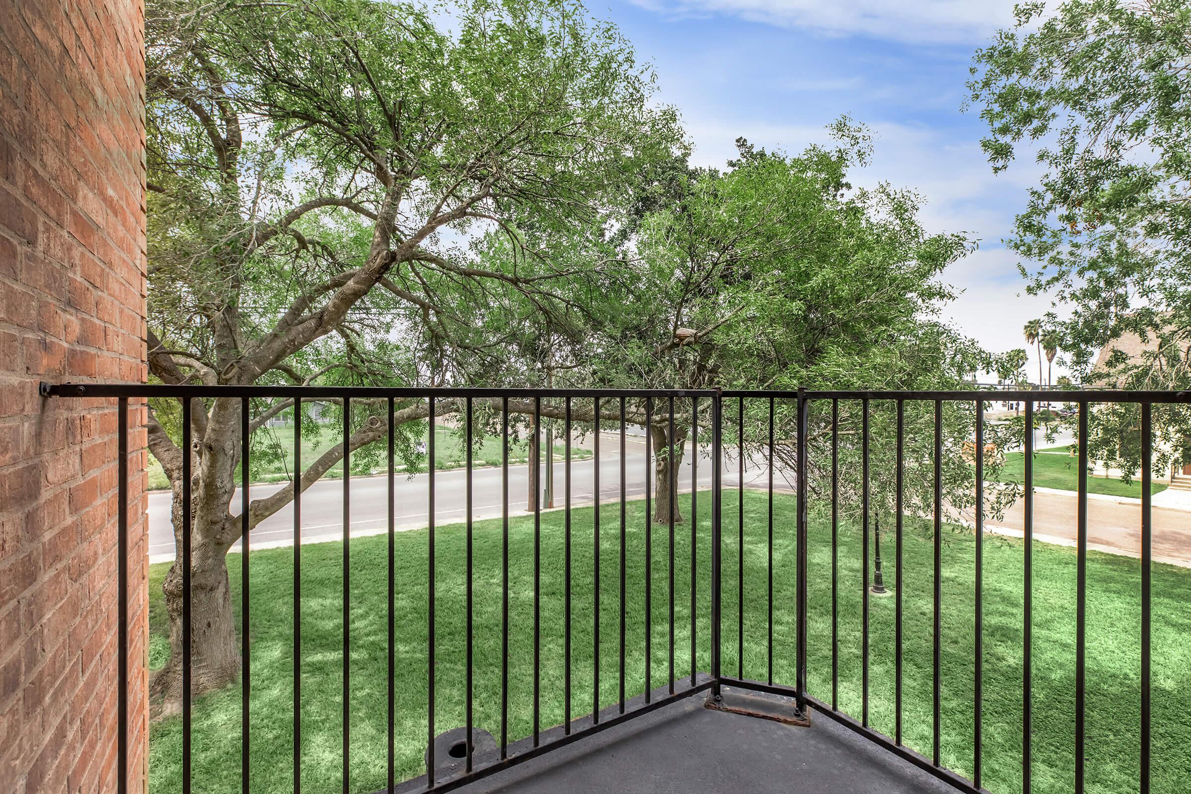 a close up of a green fence