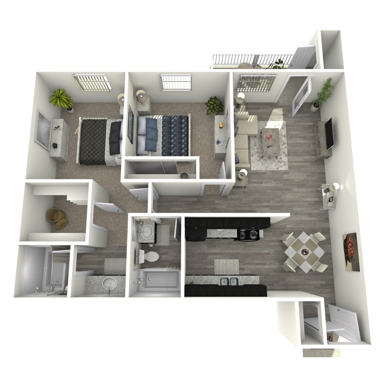 Floor plan image of Plan E