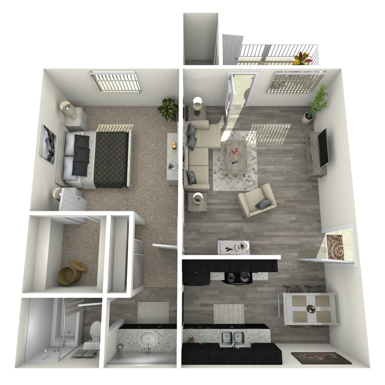 Floor plan image of Plan B