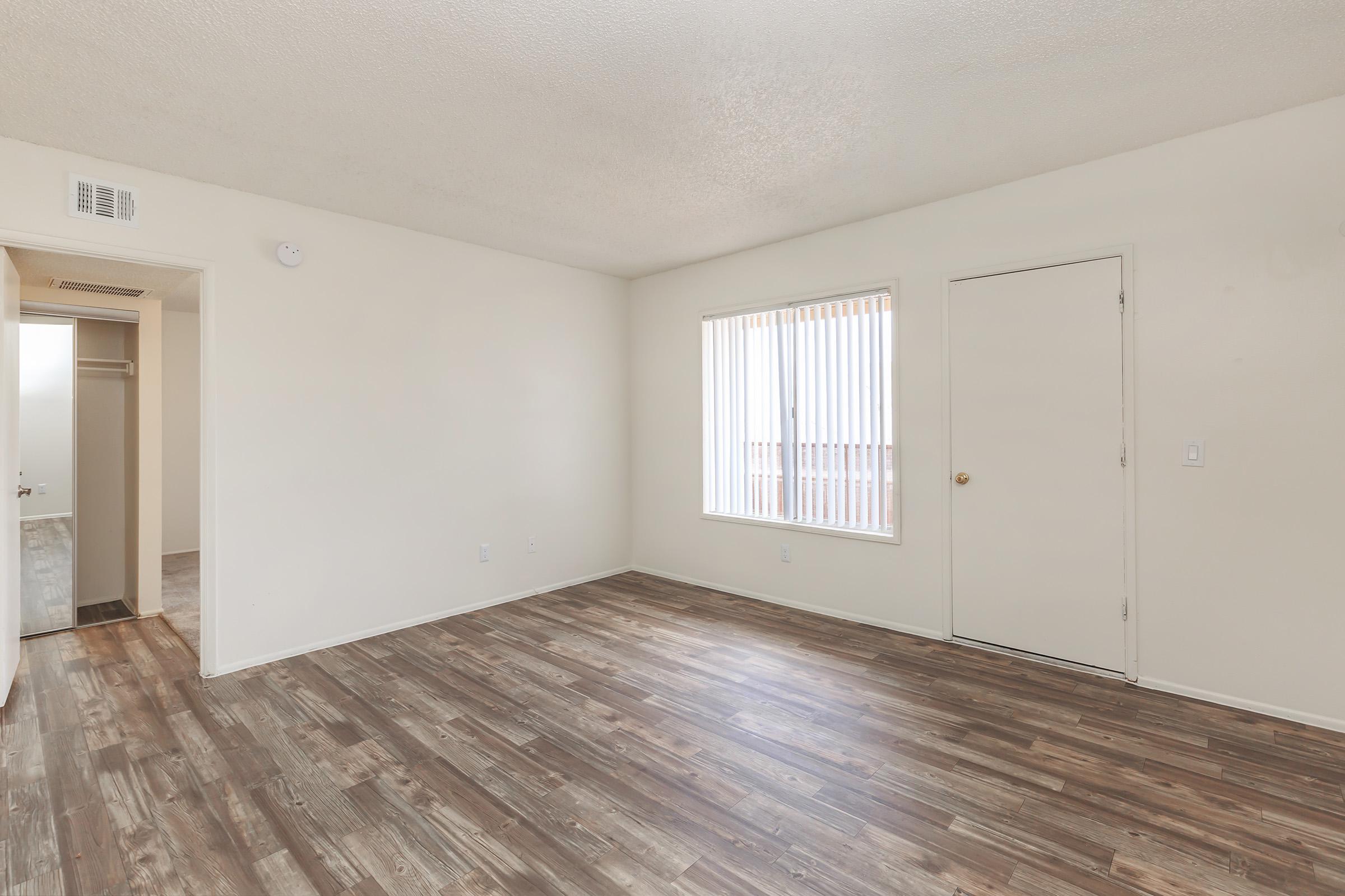 a room with a wooden floor