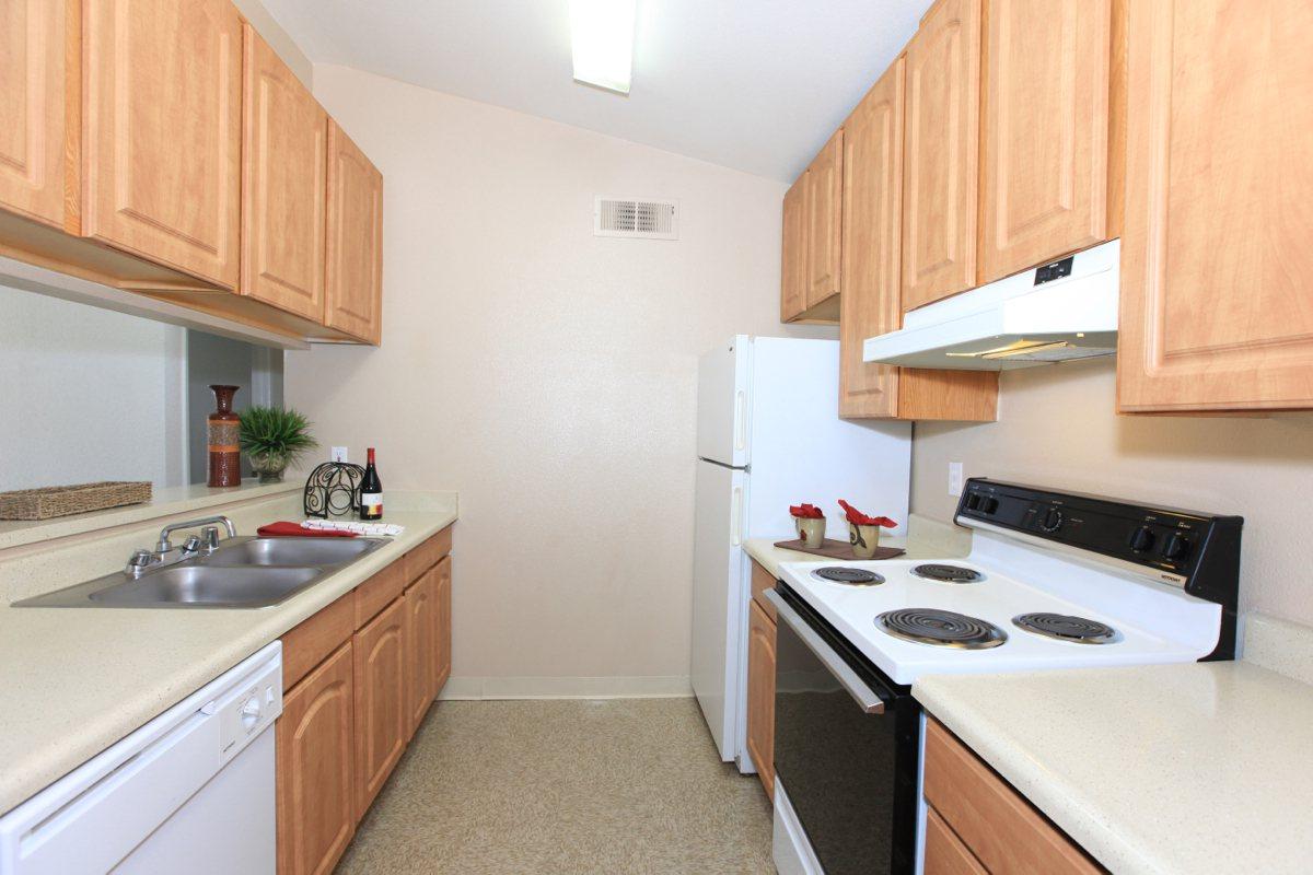 Papillon has fully equipped kitchens