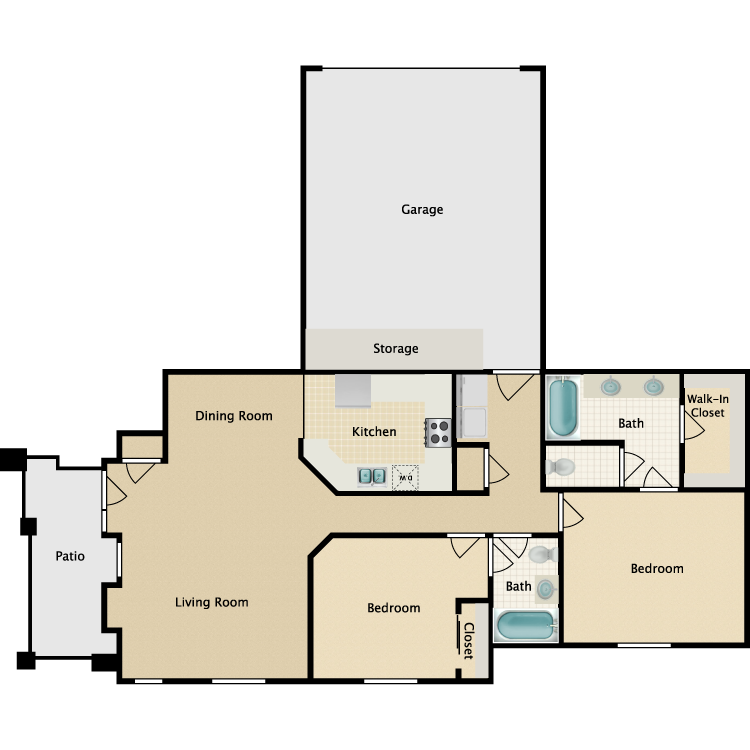 Floor plan image of The Astante
