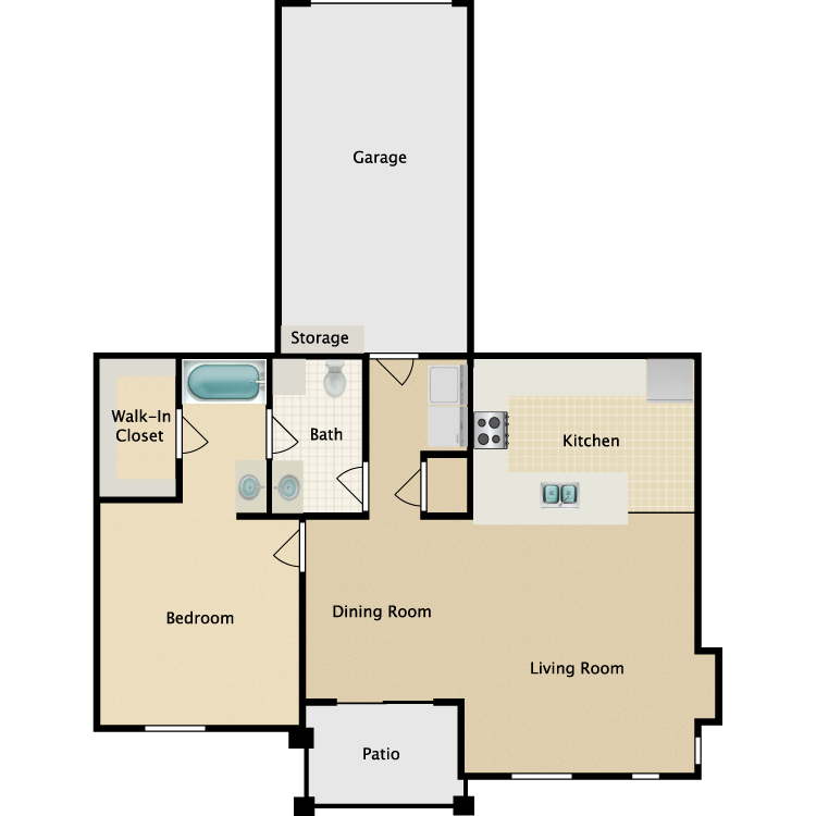Floor plan image of The Trieste