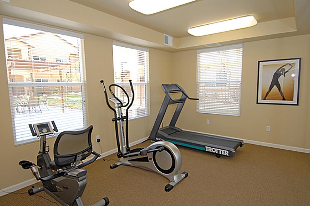 You will like the cardio room at Villa Siena Apartments