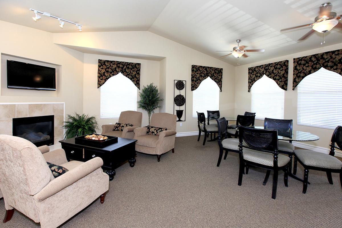 You will love the clubhouse at Villa Siena Apartments