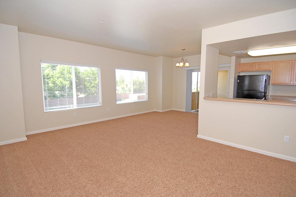 We have spacious living rooms at Villa Siena Apartments