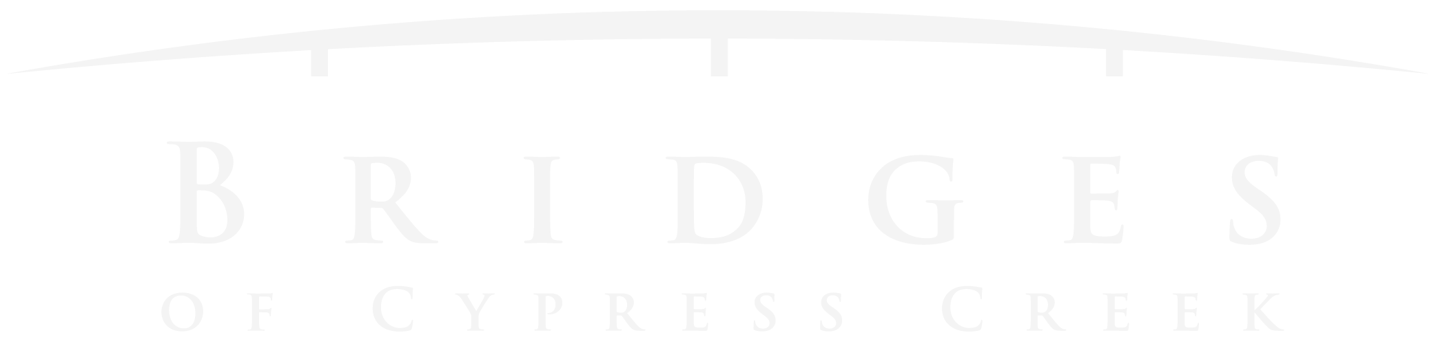 Bridges of Cypress Creek Apartment Homes ebrochure logo