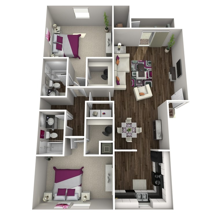 Floor plan image of Begonia