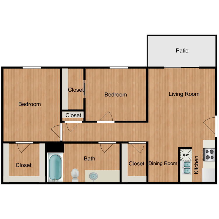 Floor plan image of B1