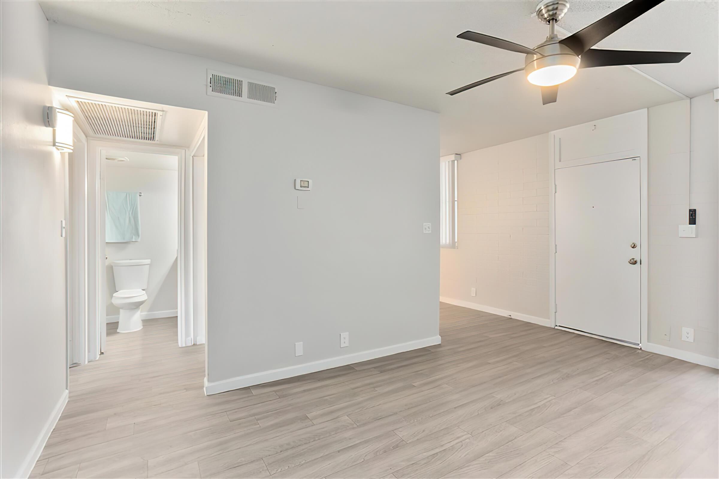 Large open bright modern living room