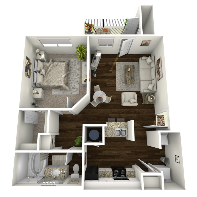 Floor plan image of Ridgecrest