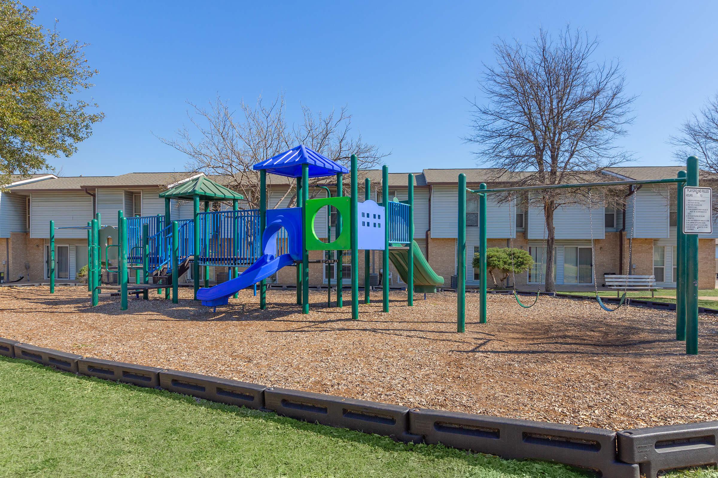 a display in a park