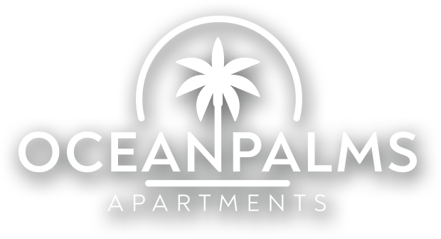 Ocean Palms Apartments Promotional Logo