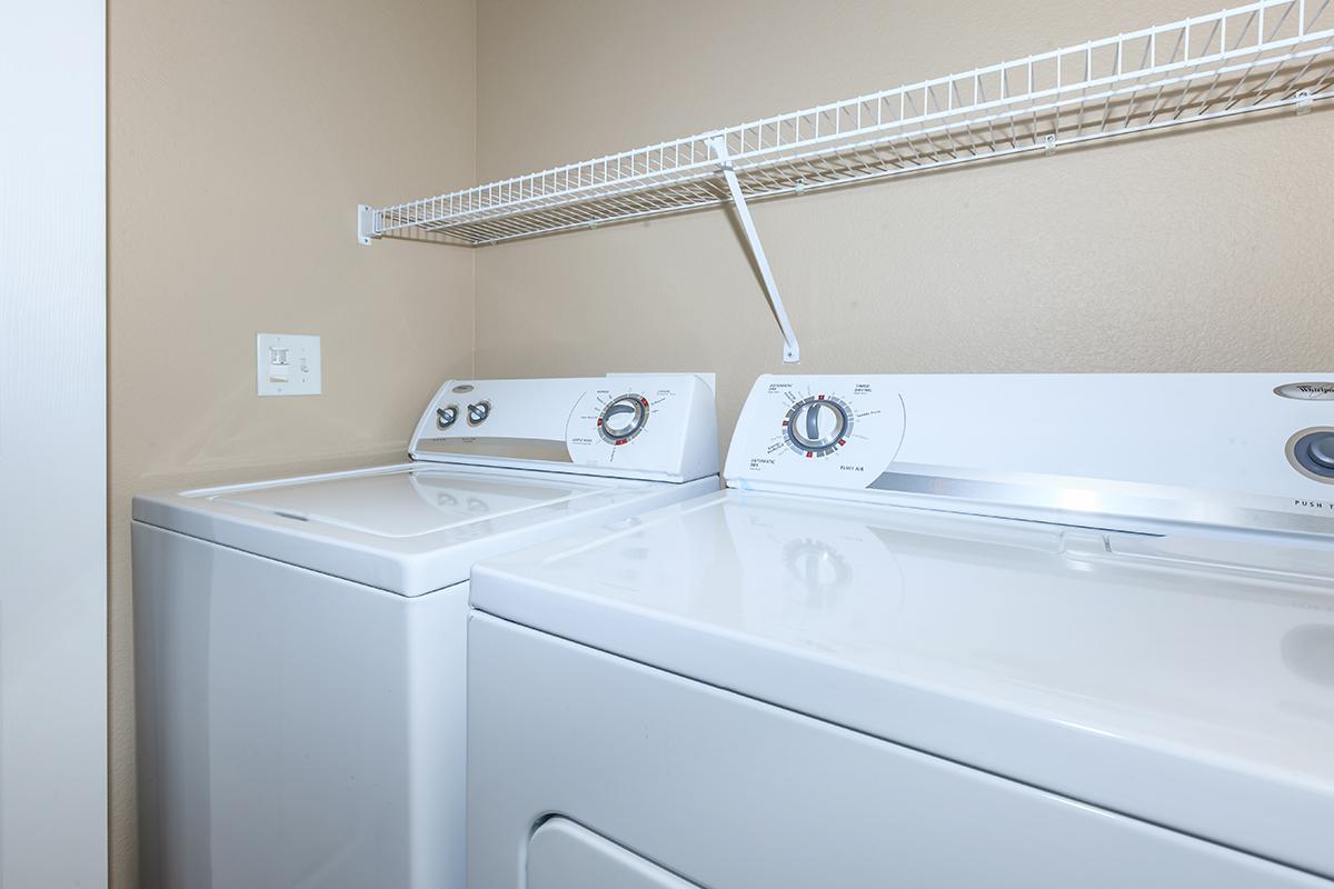 WASHER AND DRYER IN HOME