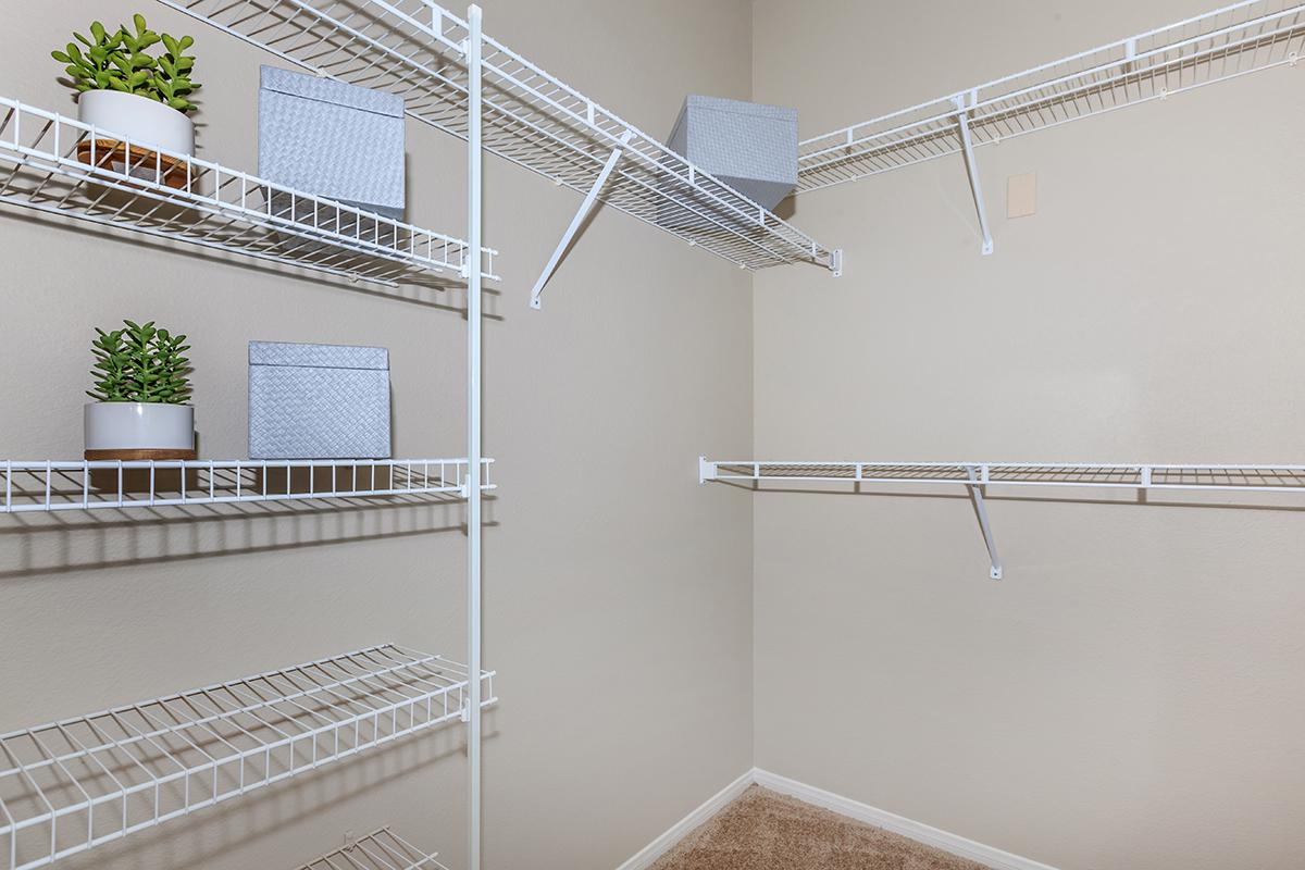 PLENTY OF CLOSET SPACE
