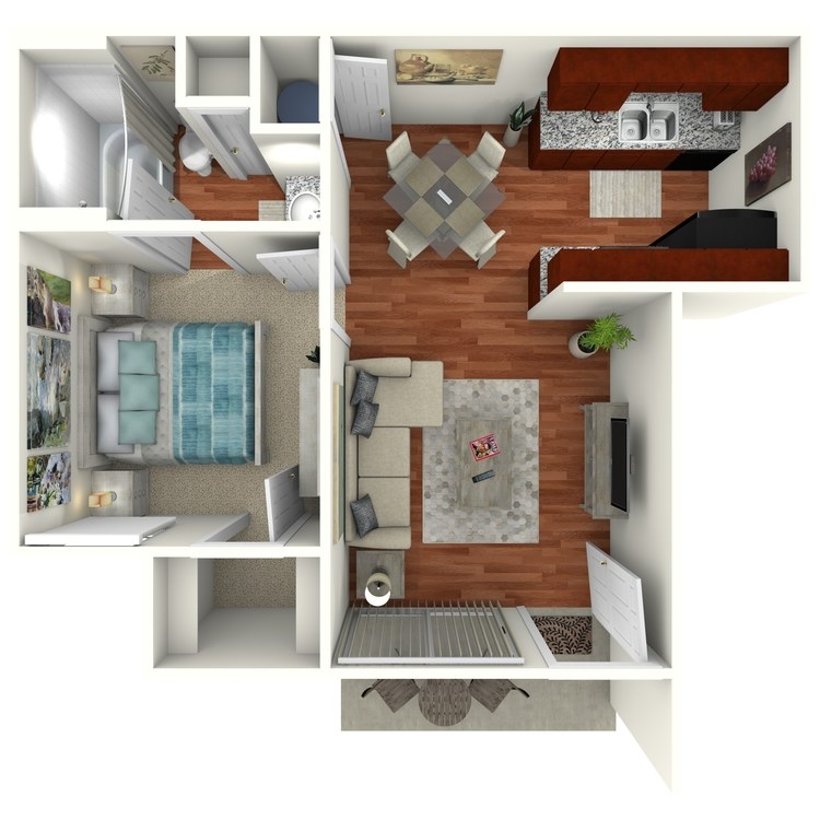 Floor plan image of The Willow Downstairs