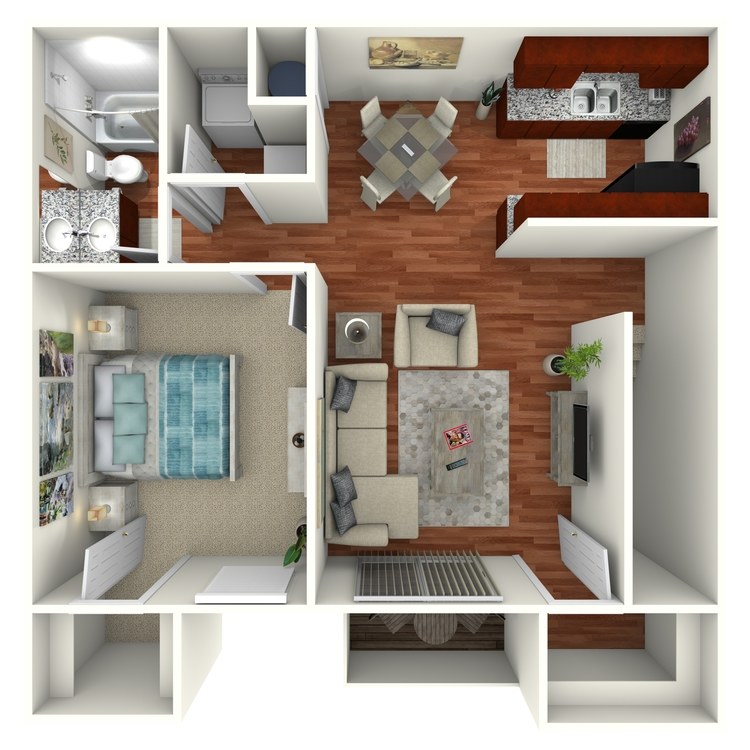 Floor plan image of The Palm Upstairs