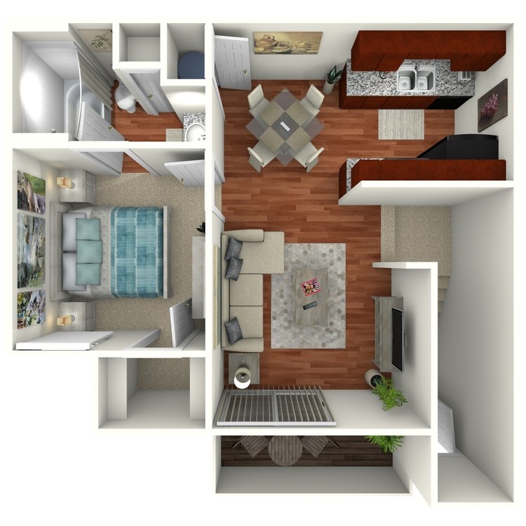 Floor plan image of The Willow Upstairs
