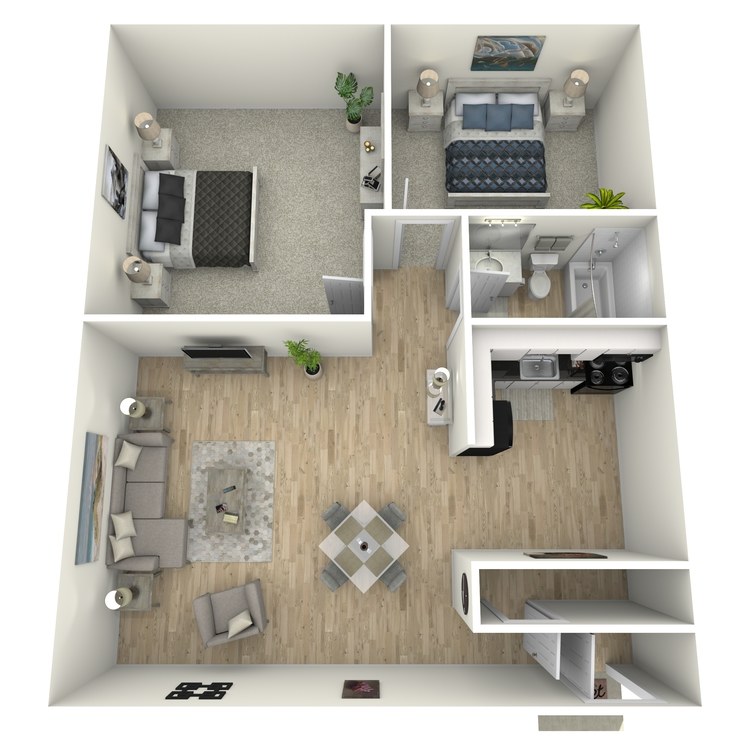 Floor plan image of B2