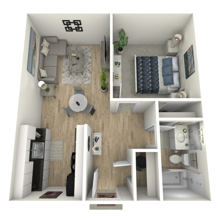 Floor plan image of A1