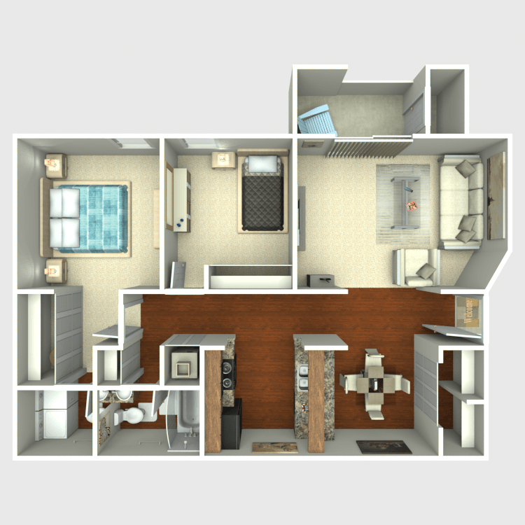 Floor plan image of Oak