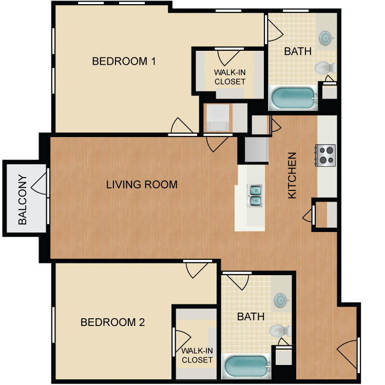 Floor plan image of Pink Lady