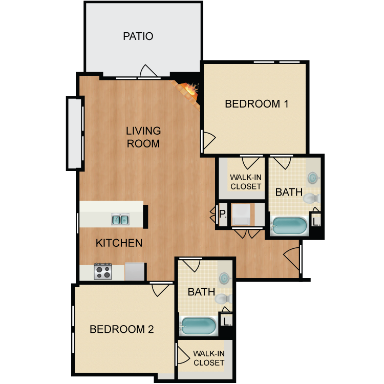 Floor plan image of Kir Royal
